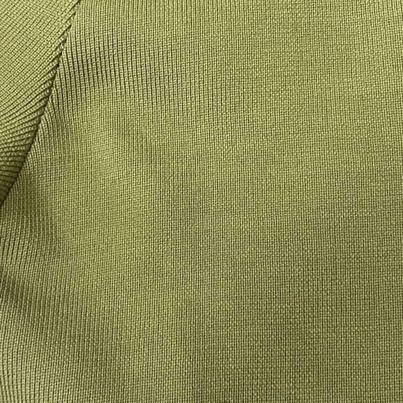 Anthropologie Arden Collared Ribbed Bodysuit Jewel Tone Green Size Medium NWOT - Picture 12 of 12
